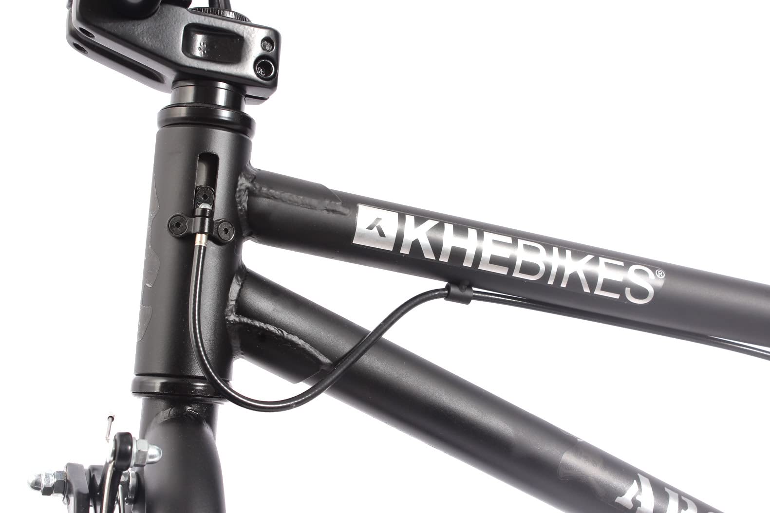 KHEbikes BMX Fahrrad Arsenic, 18 Zoll, patentierter Affix 360° Rotor, für Kinder und Jugendliche, schwarz, superleichtes Gewicht - nur 10,1kg