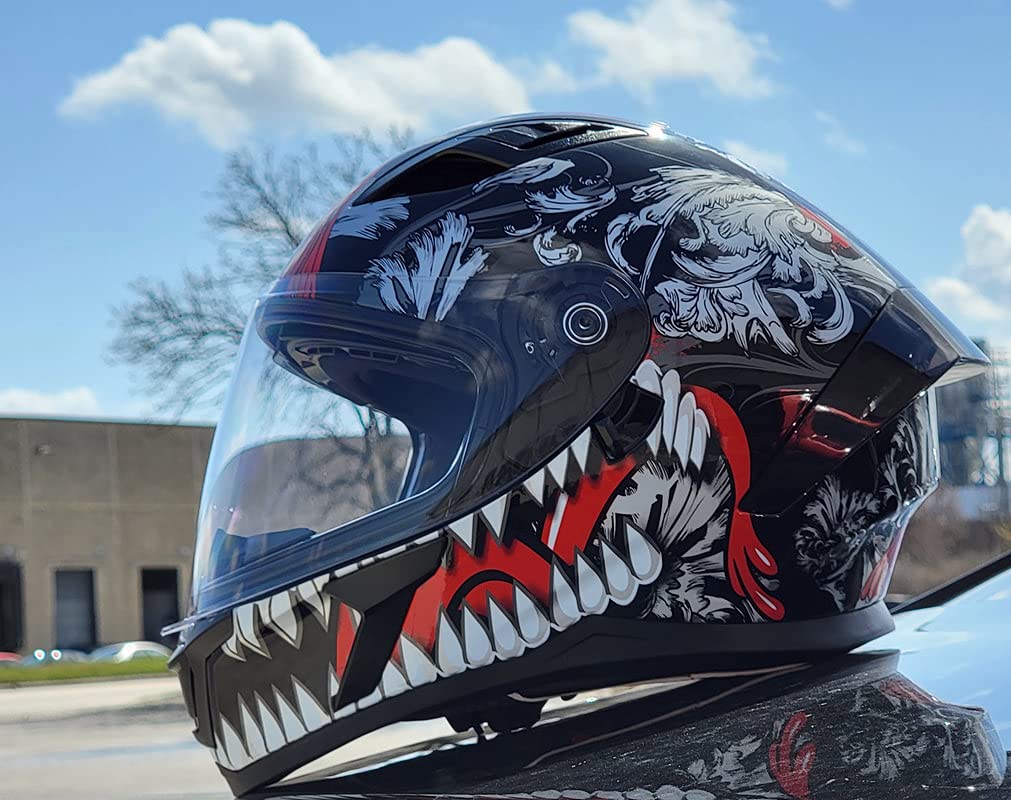 Vega Helmets Holeshot Motorcycle Helmet For Street Bikes Sports