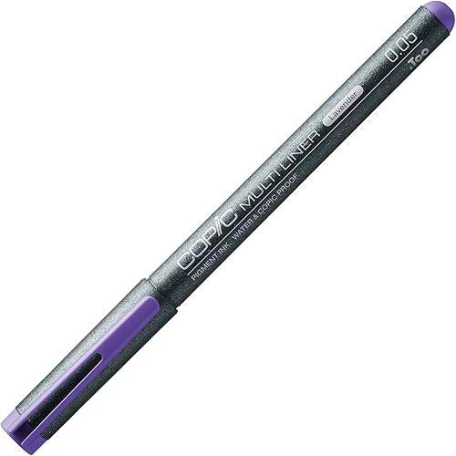 Copic Rotulador de tinta de 0.002 in, lavanda