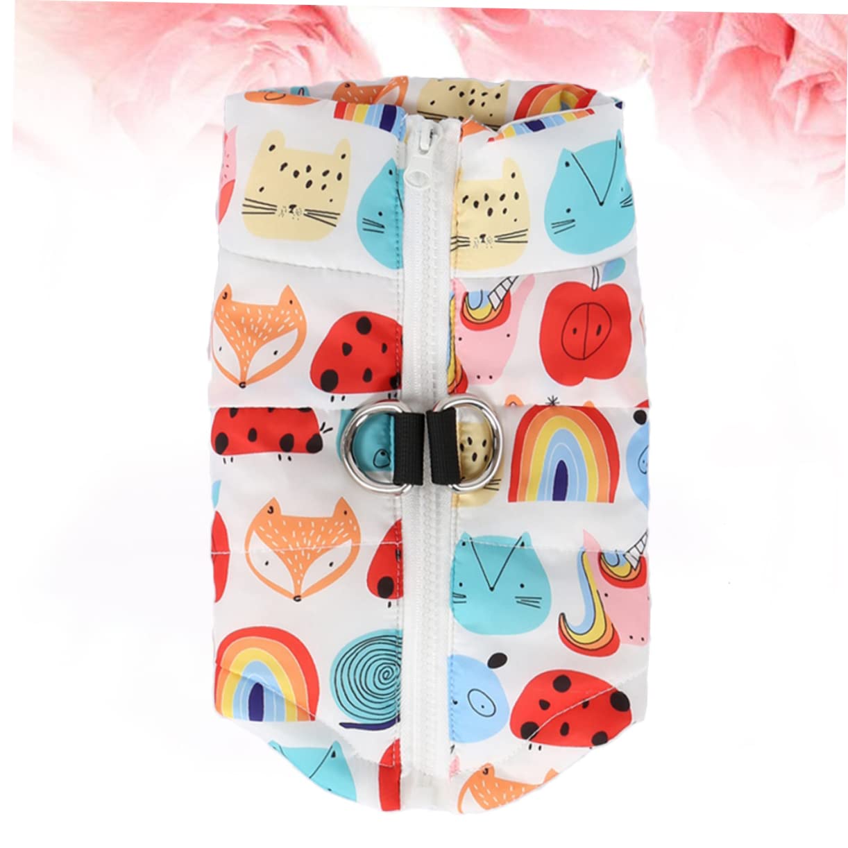 Angoily 3pezzi Cappotto per Cani con Stampa Animali Gilet per Cani di Taglia s Abbigliamento per Animali Domestici per Autunno Adatto per Passeggiate e attività all Aperto Design e Carino