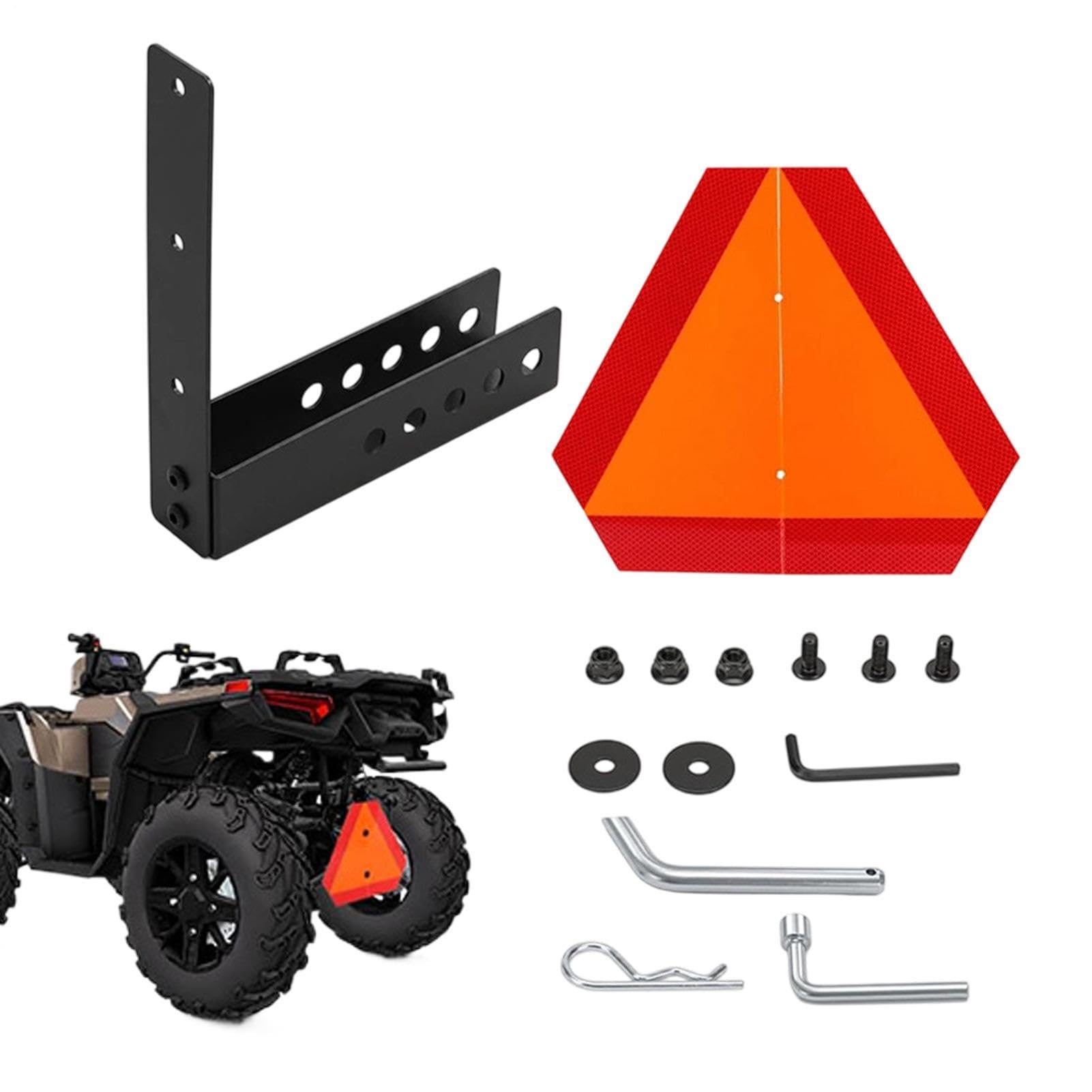 Segnale Veicoli Per Carrello Da Golf Kit Triangolo di Sicurezza Auto Lenta