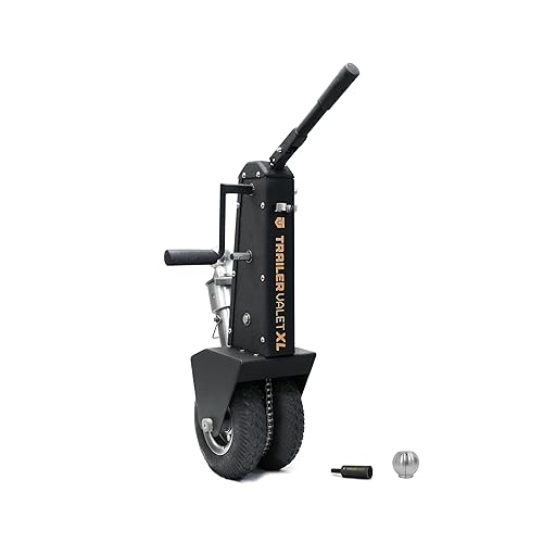 Trailer Valet Drill-Powered XL Trailer Dolly Mover with 2 inch