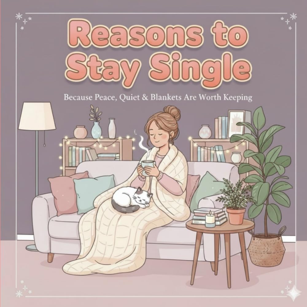 Reasons To Stay Single: A funny, Relatable Adult Coloring Book About Real Life and Relationships