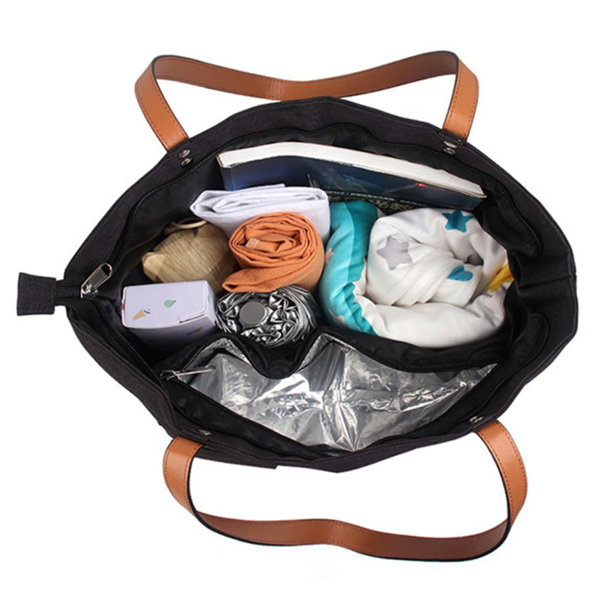 MAGICLULU Bolsa Térmica para Bolsa De Mano para Picnic Portabotellas para Transporte De Botellas De Vino