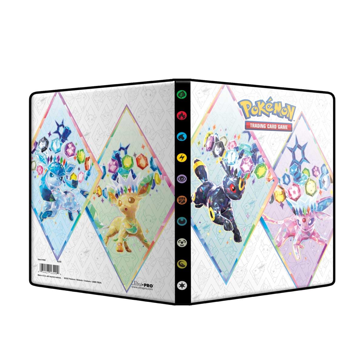 Ultra PRO Scarlet & Violet 4-Pocket Portfolio for Pokémon Cards - Vibrant  Terestallized Espeon, Umbreon, Glaceon, Leafeon
