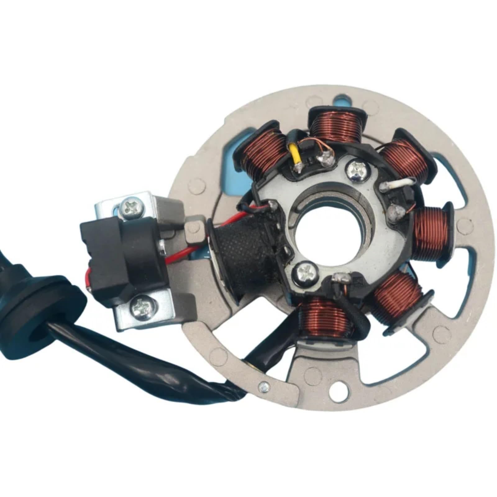Compatible Con Jog 50 90 CY50 CY90 YE50 YE80 Para Zest 50 80 Para YH50 YM50 YN50R YQ50 11 Polos Generador De CA Magneto Estator Bobina