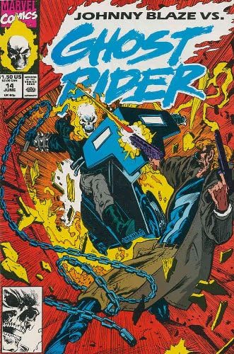 Ghost Rider (Vol. 2) #14 FN ; Marvel comic book | Mark Texeira Johnny Blaze
