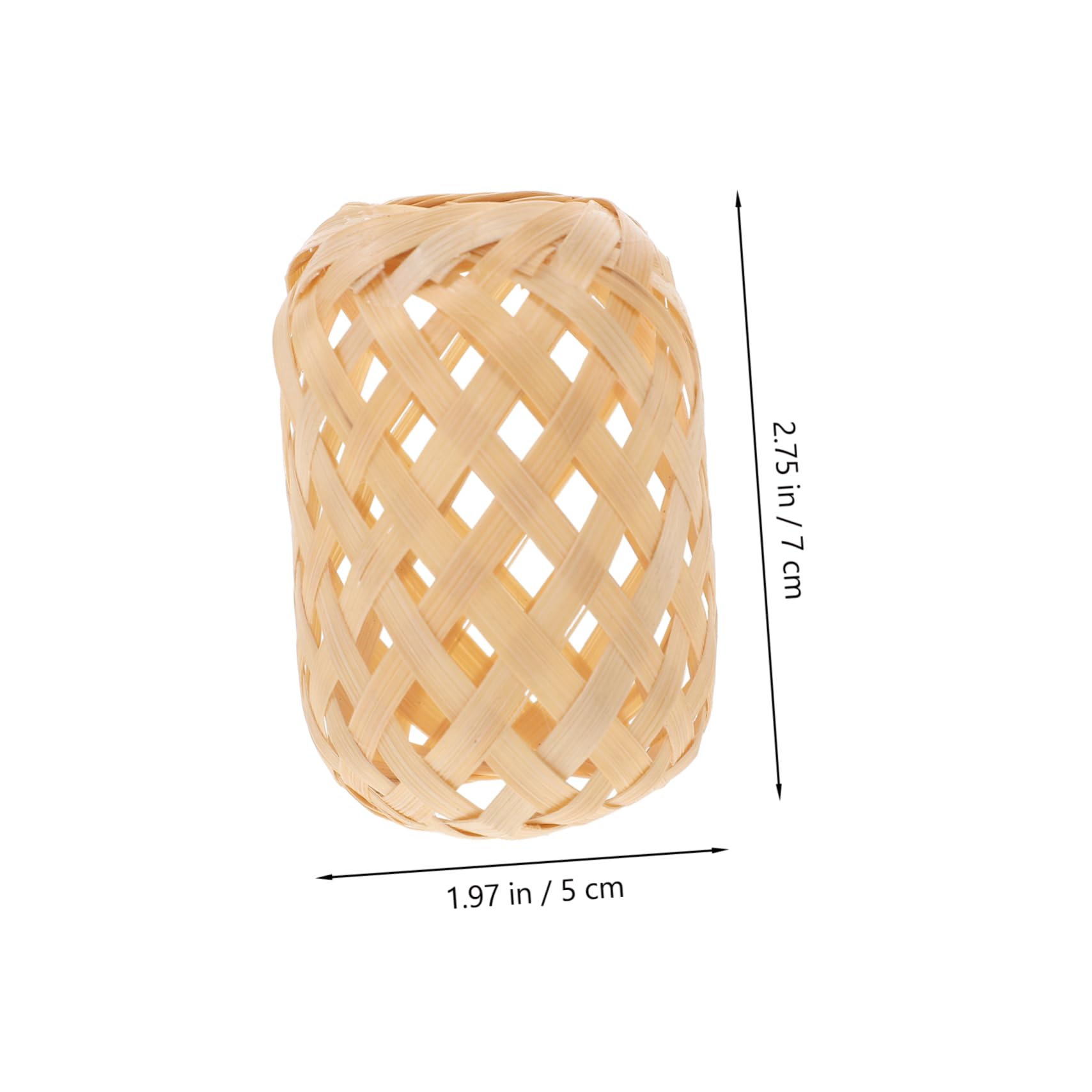 Happyyami 6pcs Woven Lanterns Craft Kit for Home Decor Tiny Lanterns for Party Decoration and Crafts Making for Creative Projects