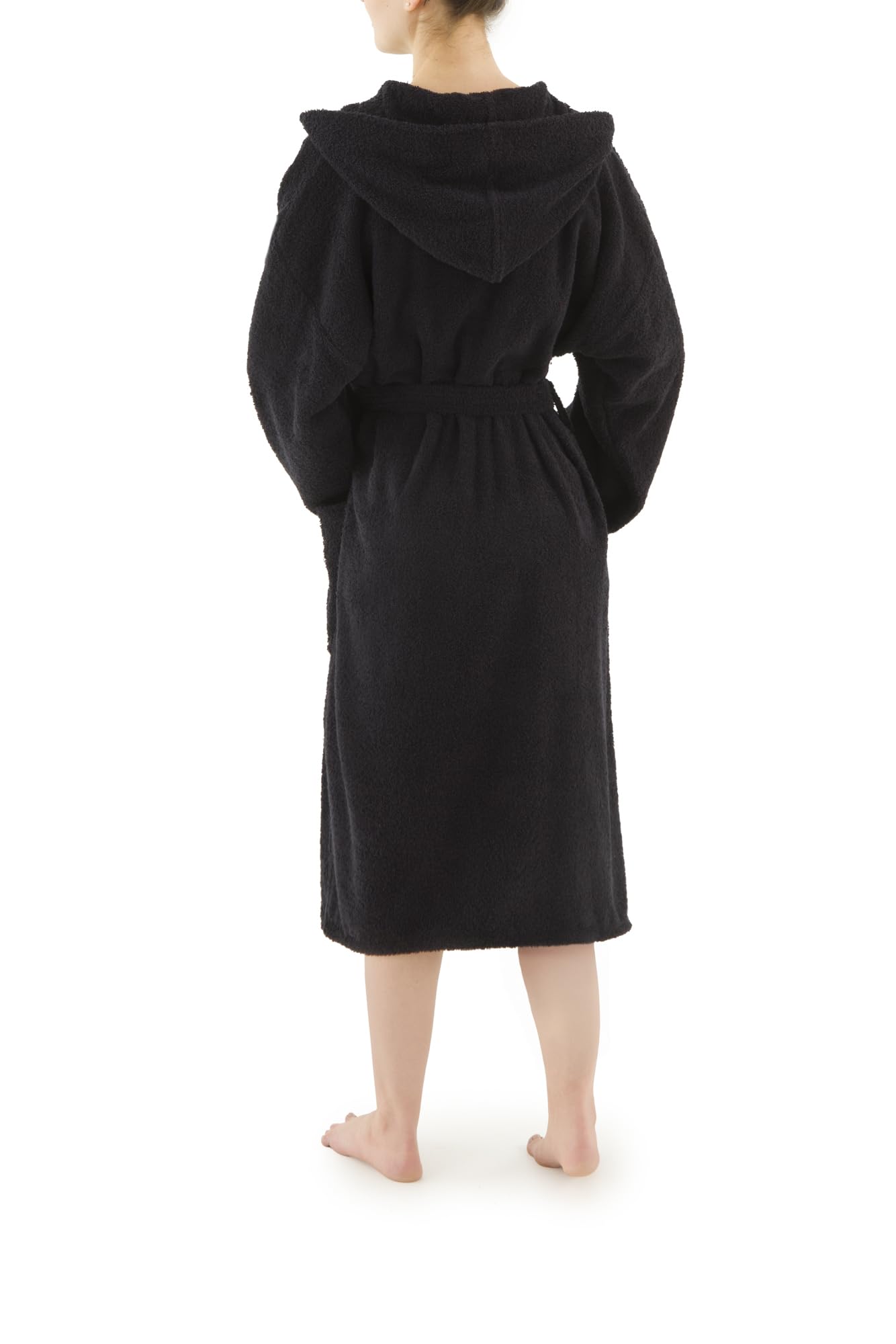 Top Towel - Elegant - Bademantel für Damen und Herren 100% Baumwolle, 500 g/m² - Option mit oder ohne Kapuze - Weich und saugfähig für Dusche, Spa und Pool