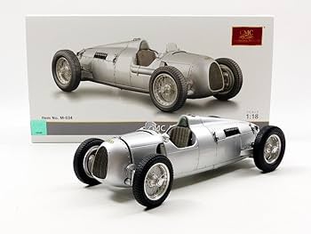 CMC M-034 Auto Union Type C 1936 – 1: 18 Scale, Silver