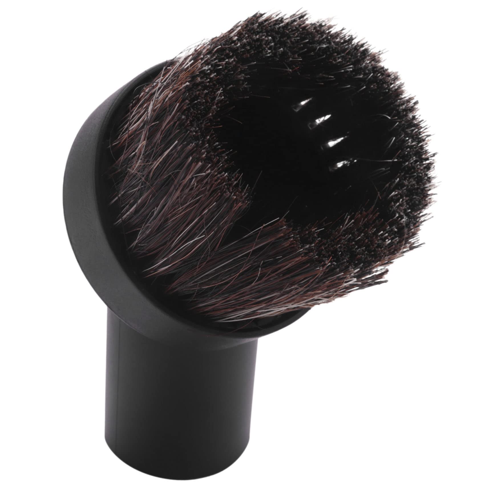 CTRLZS 32Mm Dusting Brush Dust Tool Attachment for Vacuum Cleaner Round Horse Hair