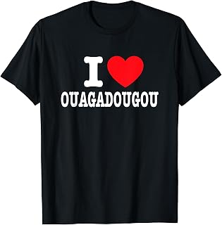 I Love Ouagadougou T-Shirt