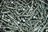(50) Concrete Wedge Anchor Bolts 3/8 x 3 Includes Nuts & Washers