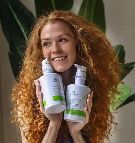 Miniatura 8 de Xiaomoxuan Champú de árbol de té y máscara hidratante para el cabello para el cuidado del cabello totalmente natural