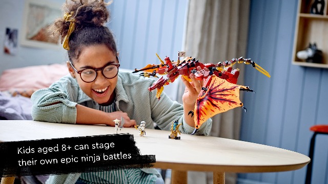 Amazon.com: LEGO NINJAGO Legacy Fire Dragon Attack 71753 Ninja