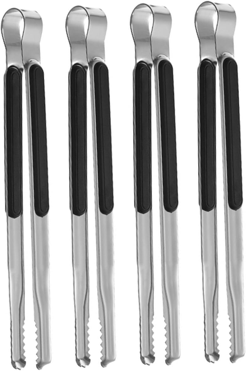 UPKOCH 20pcs Bbq Tongs Ergonomic Non- Handles for Cooking Grilling and Serving Versatile Kitchen Tool for Use