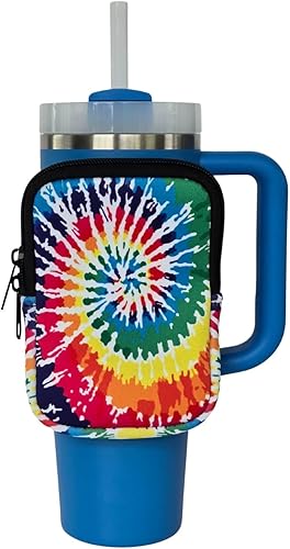 Miniatura 20 de Accesorio para bolsa de botella de agua, compatible con Stanley, ideal para entrenamientos, gimnasio, deportes, mantiene el dinero, las llaves y los