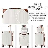 Amazon | [Wozwe] 最軽量 キャリーケース スーツケース 機内持込可 多