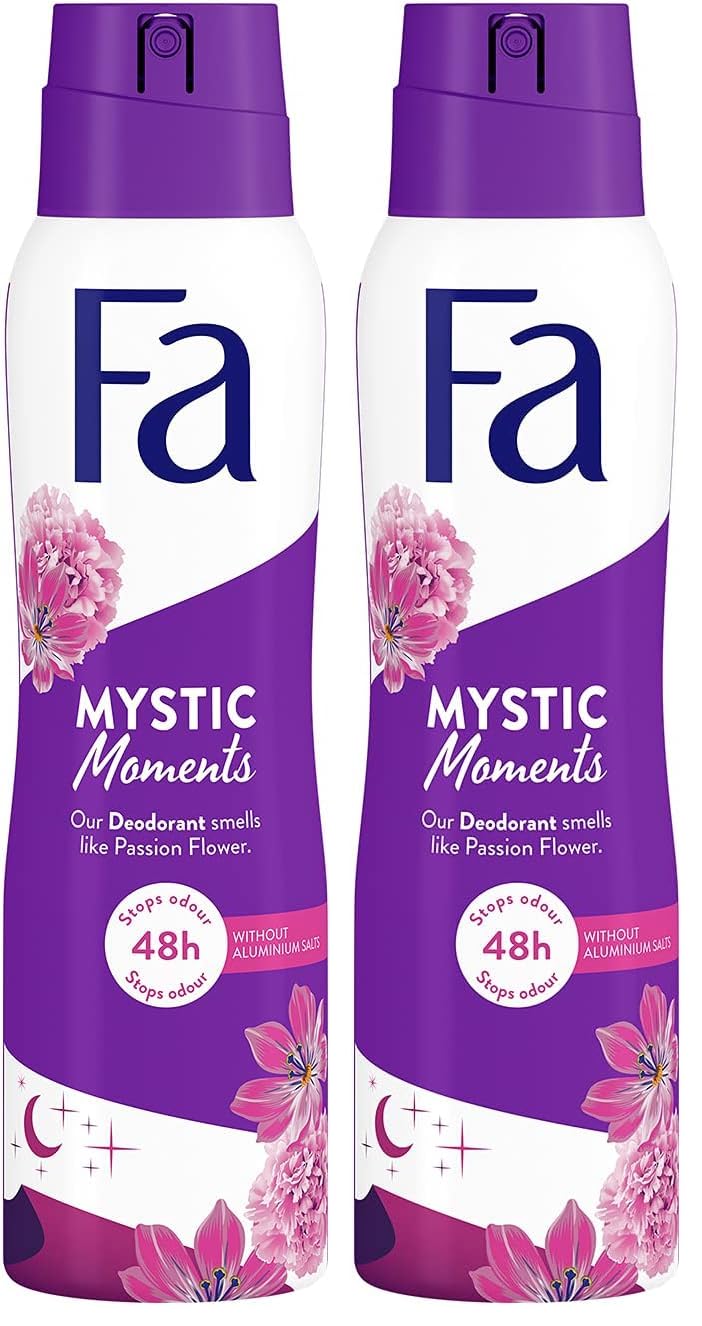 Fa Mystic Moment Çiçek Kokulu Kadın 150 ml Deosprey 2li paket