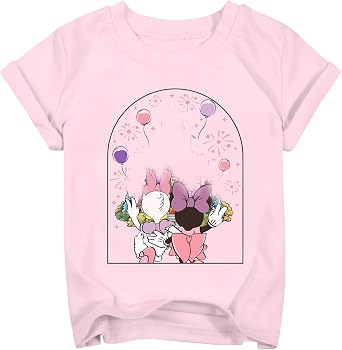 Princess Magical Short Sleeve Tee Toddler Girls Holiday Vacation Kids Top