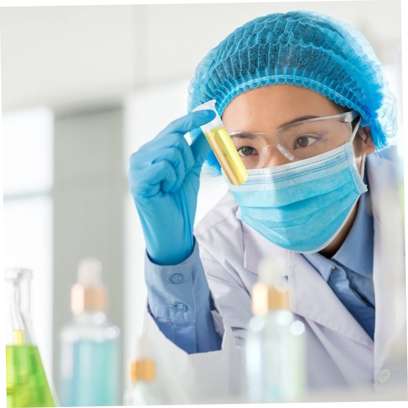 Provette Trasparenti in Pe Da 300 Per Centrifuga Fiale Per Esperimenti Di Laboratorio Provetta Centrifuga Per Campioni E Misurazioni