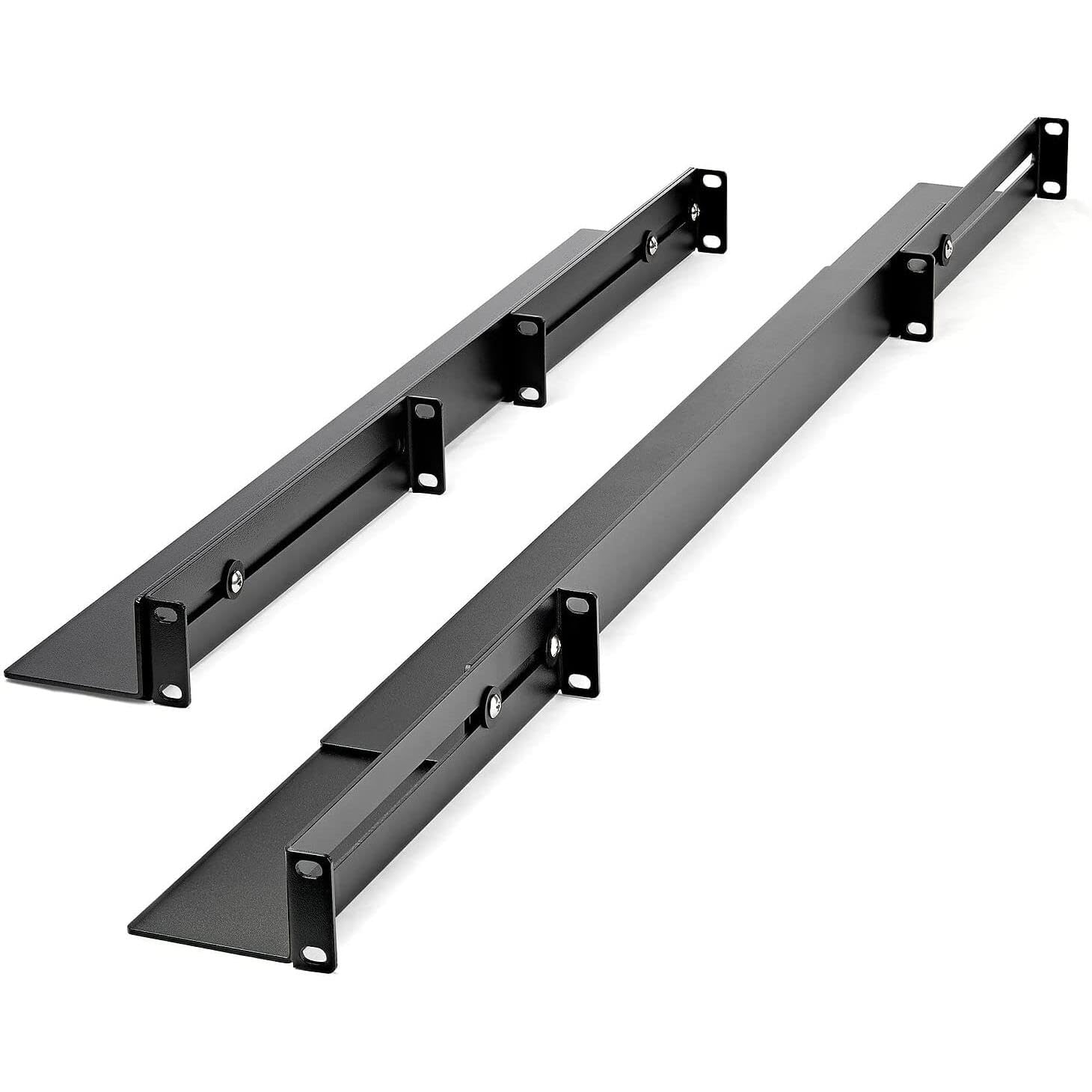 StarTech.com 1U 19 Inch Server Rack Rails - 24-36 Inch Adjustable Depth, UNIRAILS1UB