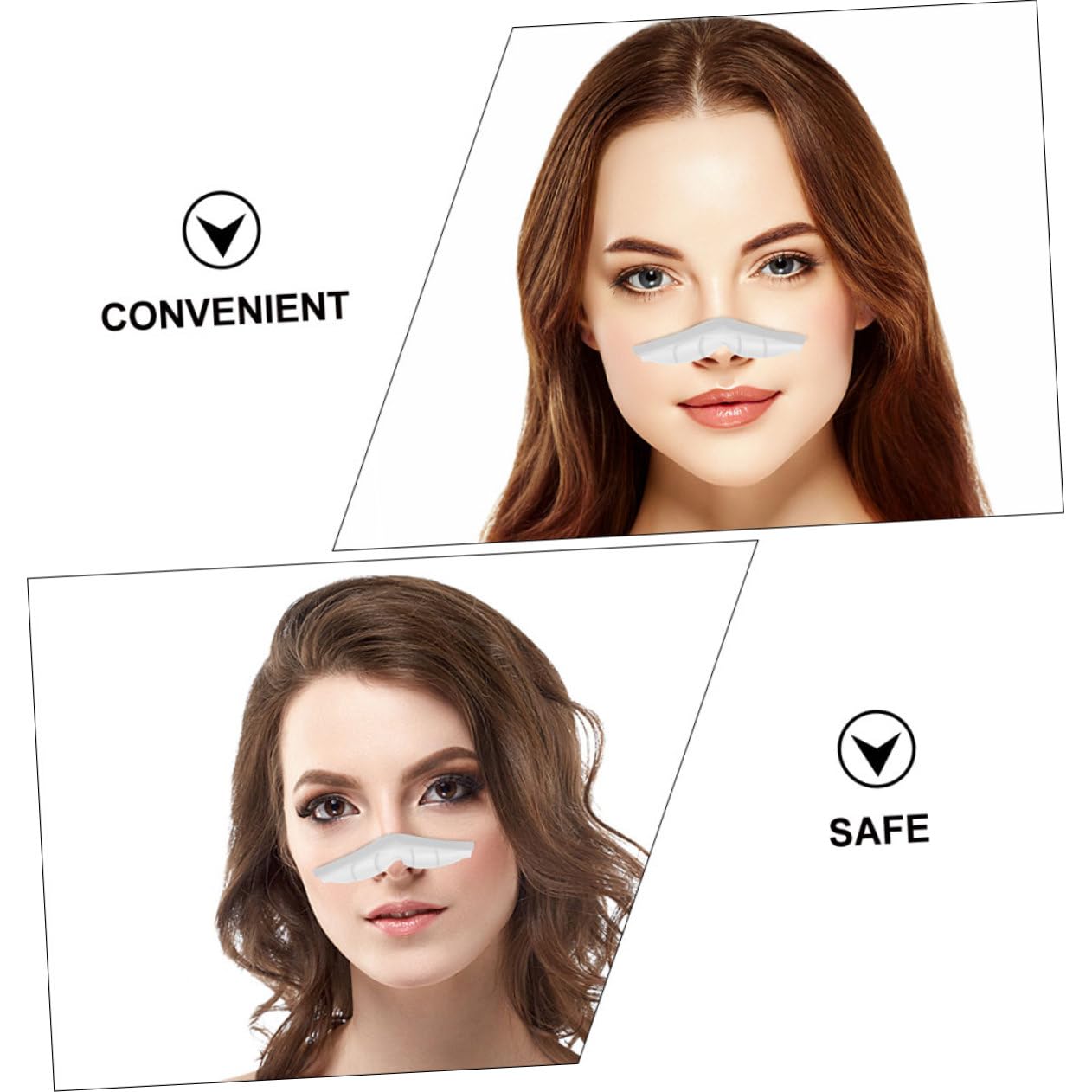 SEWACC 80pièces Bandes Anti-buée pour Lunettes Silicone pour Nez Accessoires De Masque Intérieur Et Extérieur
