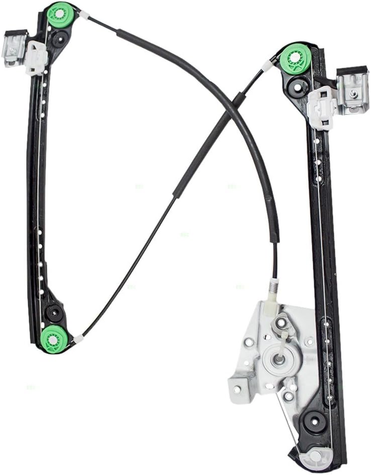 AutoandArt Brock Replacement Passengers Front Power Window