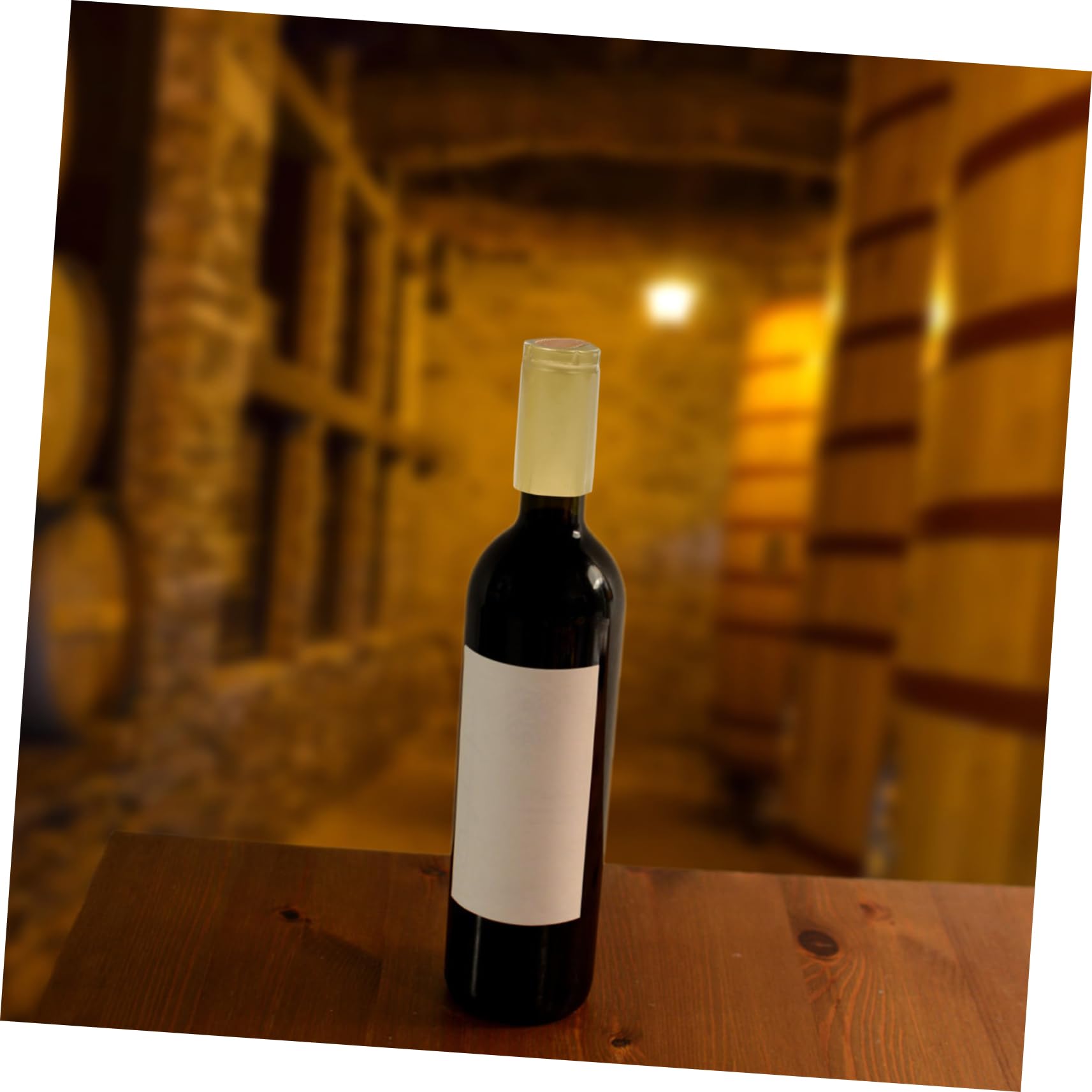 DECHOUS Professional Wine Bottle Heat Shrink Capsules Red Wine Bottle Seals Heat Shrink Wine Bottle Tops Bottle Top Shrink Film Pvc Wine Heat Shrink Capsules Double Buccal Style