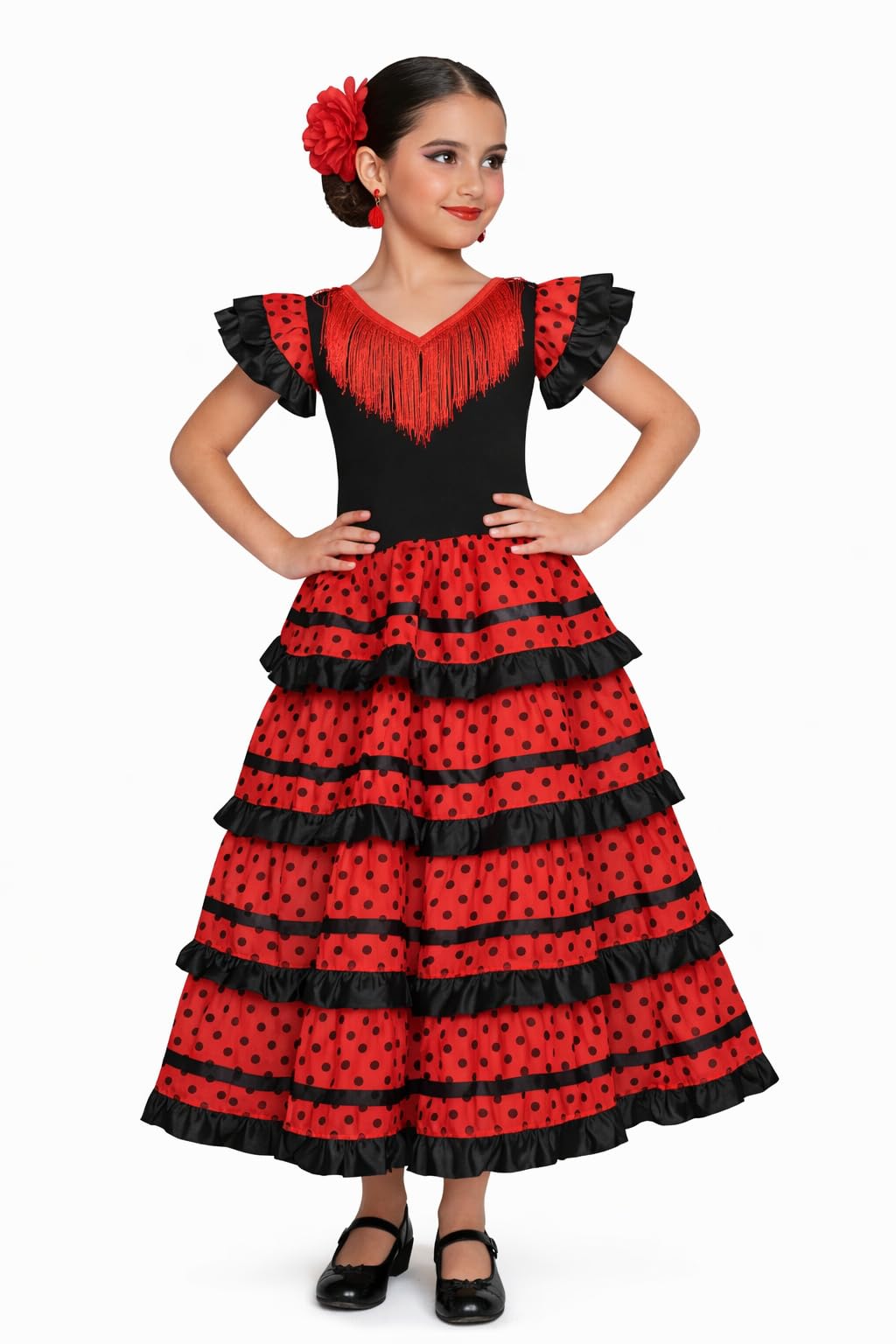 Vestido Infantil de Flamenco o sevillanas