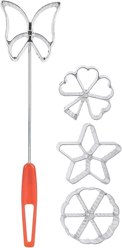 Fdit 4 unids Cocina Pastel Impresión Pastelería Pastelería Biscuit Postre Maker Waffle Modelo Set Accesorios para Hornear Los Mejores Amantes De Las