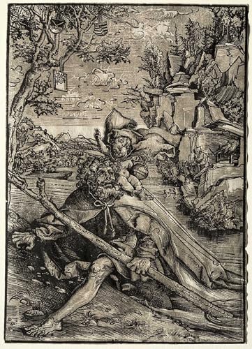 Affiches d'illustration Lucas Cranach l'Ancien 60x90cm pour habiller un mur vide de bureau