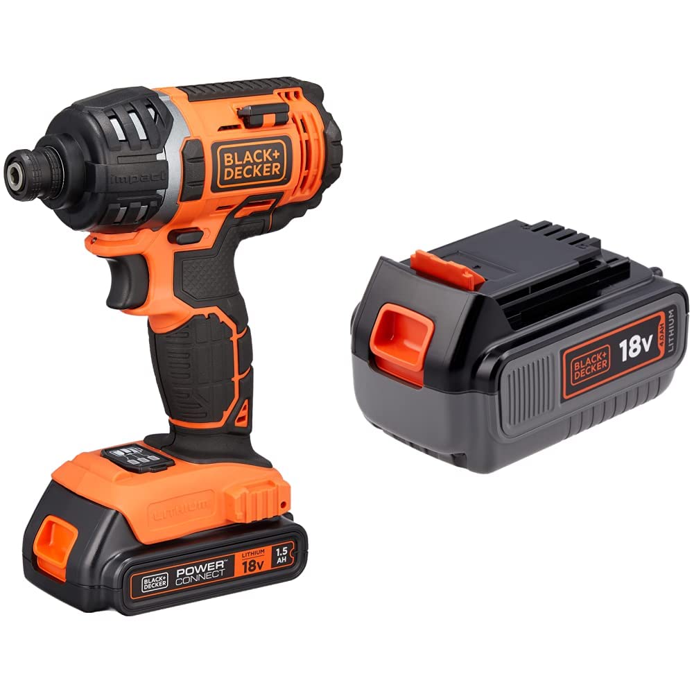 Amazon | ブラックアンドデッカー 【バッテリーセット】 18V 
