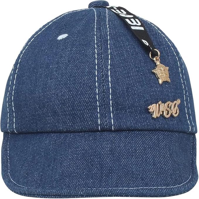 Krystle Boy's & Girl's Kids Cotton Denim Cap with Star Tag (Age Group1-5 Yrs) (Multicolor)-picture-14