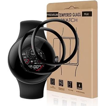 Carantee Schutzfolie f r Panzerglas f r Google Pixel Watch 4/3/2/1 45mm