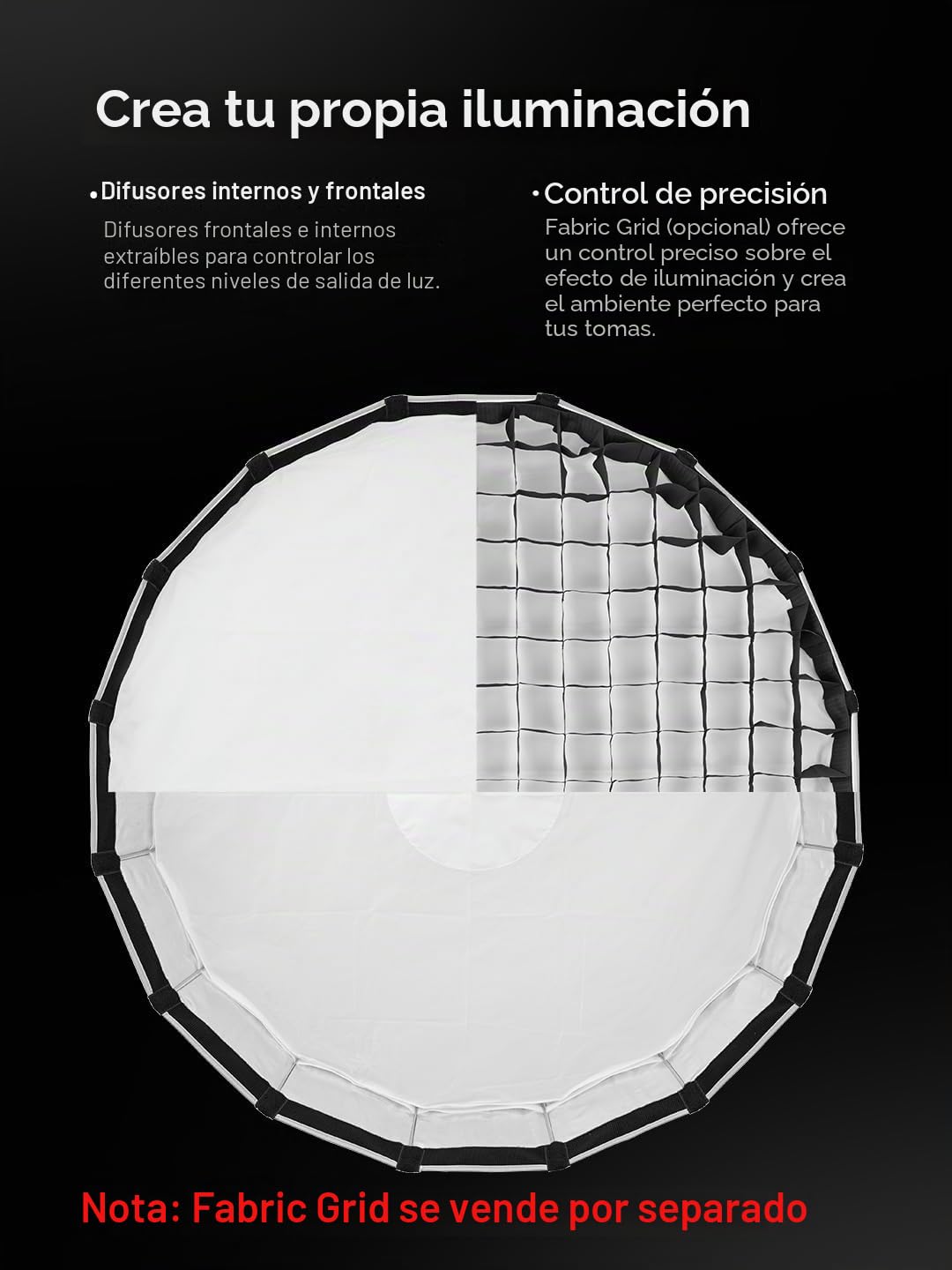 Godox Softbox S85T - Paraguas plegable de liberación rápida de 85 cm con soporte Bowens, estudio y solución de iluminación suave para llevar