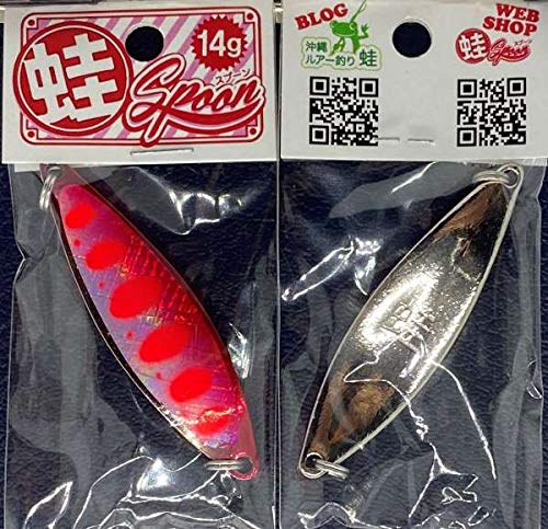 Amazon.co.jp: 蛙スプーン 14g SPカラー (ホロピンクヤマメ