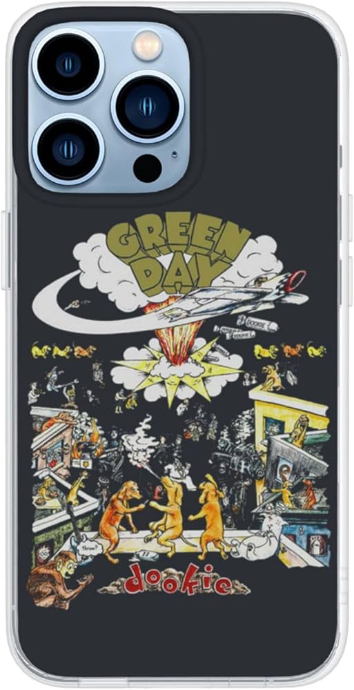 Amazon.co.jp: Iphone 13 Pro用カバー Green Day グリーンデイ Iphone