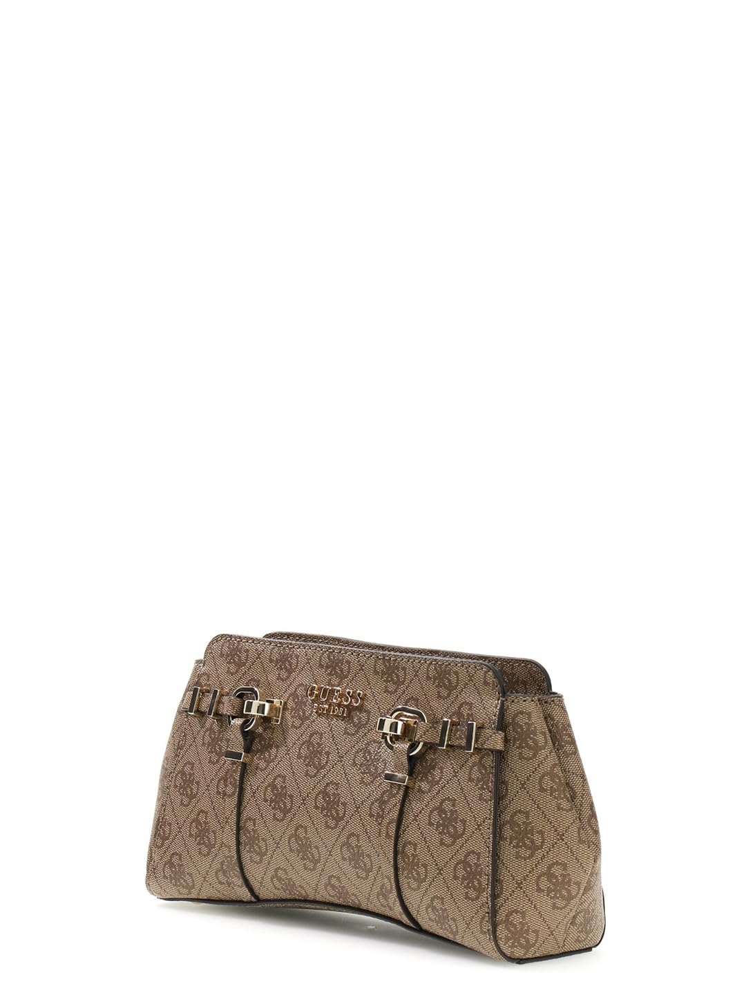 GUESS Torba Leona LOGO GIRLFRIEND XBODY DAMSKA KAWY WYDRUKOWANY SG991712-LT