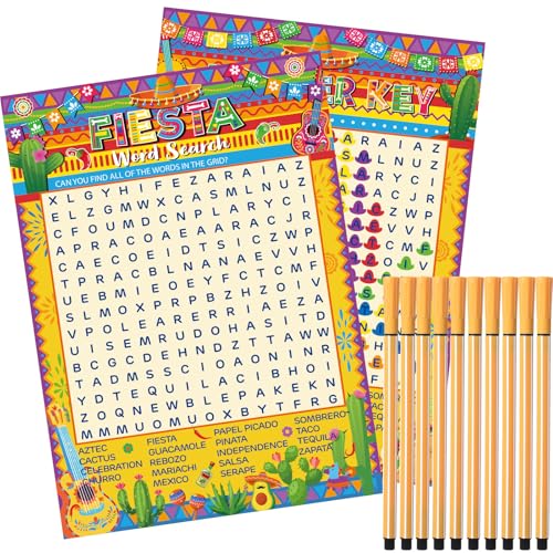 Skyygemm Juego Mexican Fiesta 30 Tarjetas Tema Mexicano miniatura 1