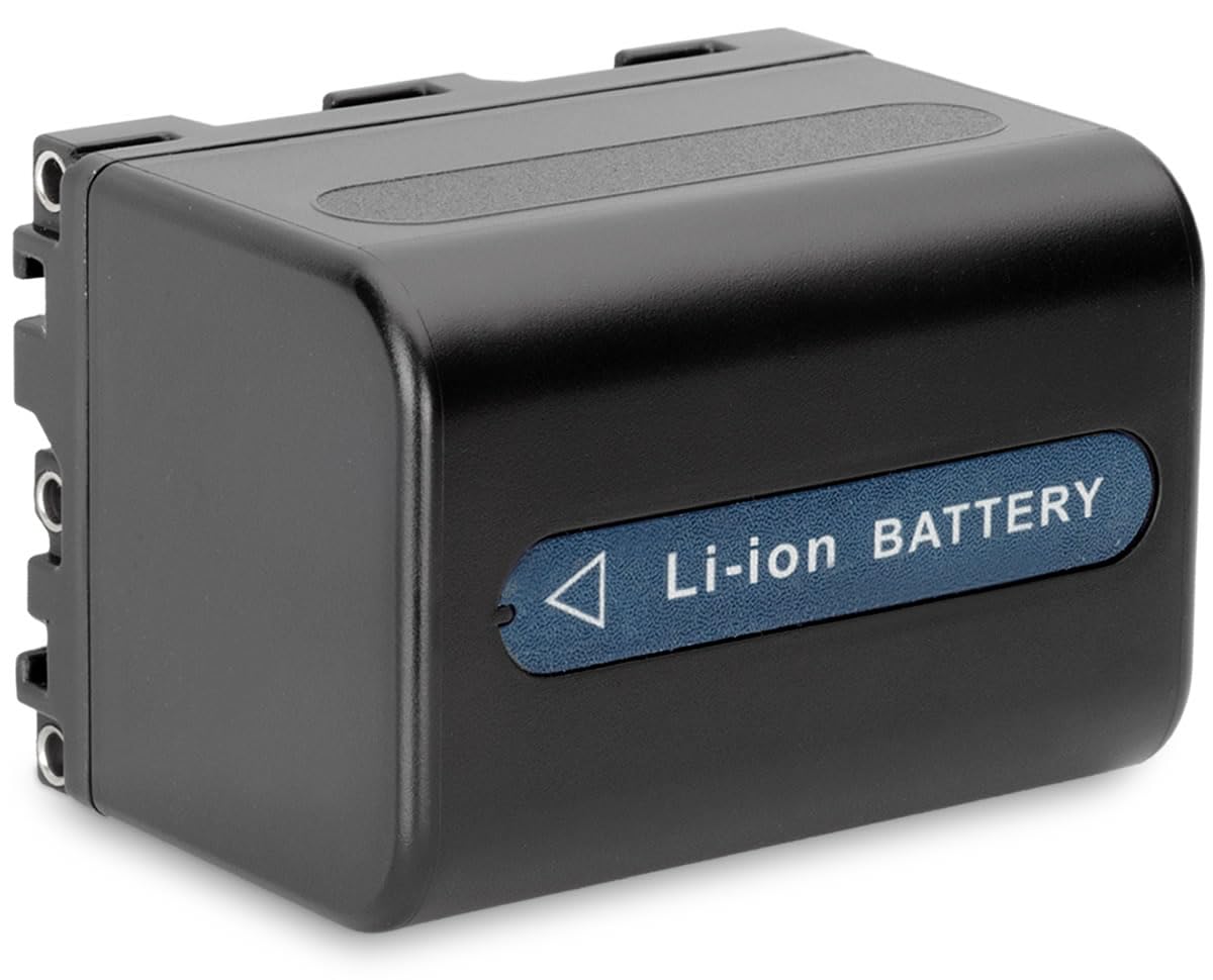 PATONA NP-FM70 Batterie 2600mAh Compatible avec Sony CCD-TRV106K TRV108 TRV116 TRV118 TRV128 DCR-DVD91 DVD100 DVD200 DCR-HC14E PC9 TRV6 TRV8 TRV10 TRV30 HDR-HC1 DCR-TRV250E FM-70 NPFM70