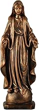 Our Lady of Grace Statue - 8.54 Inch Antique Bronze Virgin Mary Religious Statue - Catholic Home Decor, Sacred Mother Mary Figurine - Gift for Baptism, Christmas, Prayer Altar