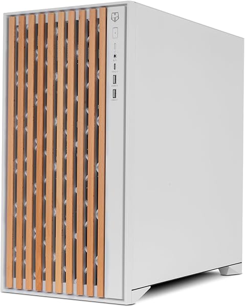 NOX Xtreme Products Hummer Element - Semitower ATX | M-ATX | ITX, Face Avant et Grille supérieure, côtés en Verre trempé, 3X 140mm Fans, Espace pour 10 Ventilateurs, USB-C et 3.0, Blanc - 3