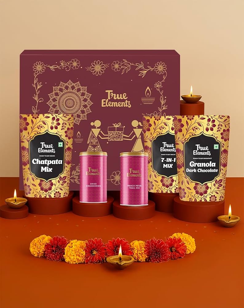 The Legacy Box Hamper 565gm By True Elements | Healthy Gifting