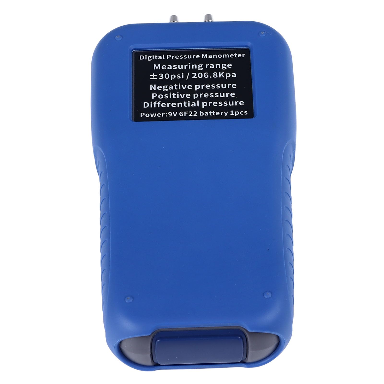 Manómetro digital Alta precisión 11 Unidades LCD Avolado de aire de presión de aire para el Mantenimiento de equipos de gas HVAC Prueba de laboratorio Material de TPU ABS