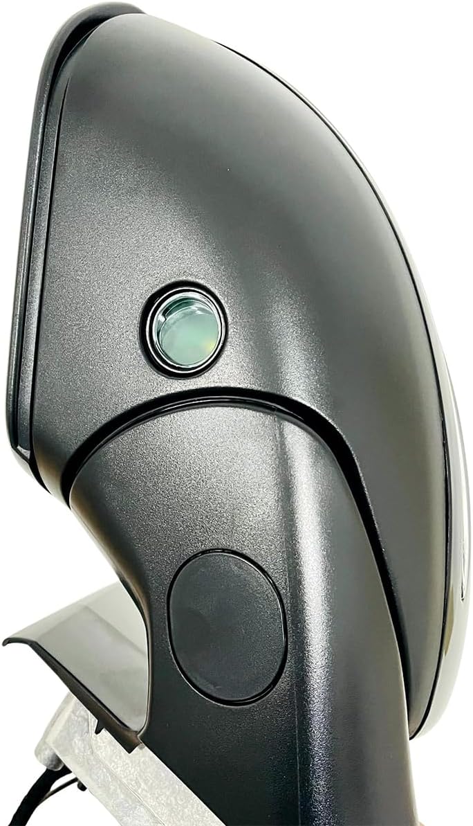 CAMIL Blind Spot Side Door Mirror, Rearview Wing Mirror for Mercedes Benz W167 X167 GLE GLS Class GLE350 GLE450 GLS400 GLS450 Year 2020-2026 (Right Passenger Side)
