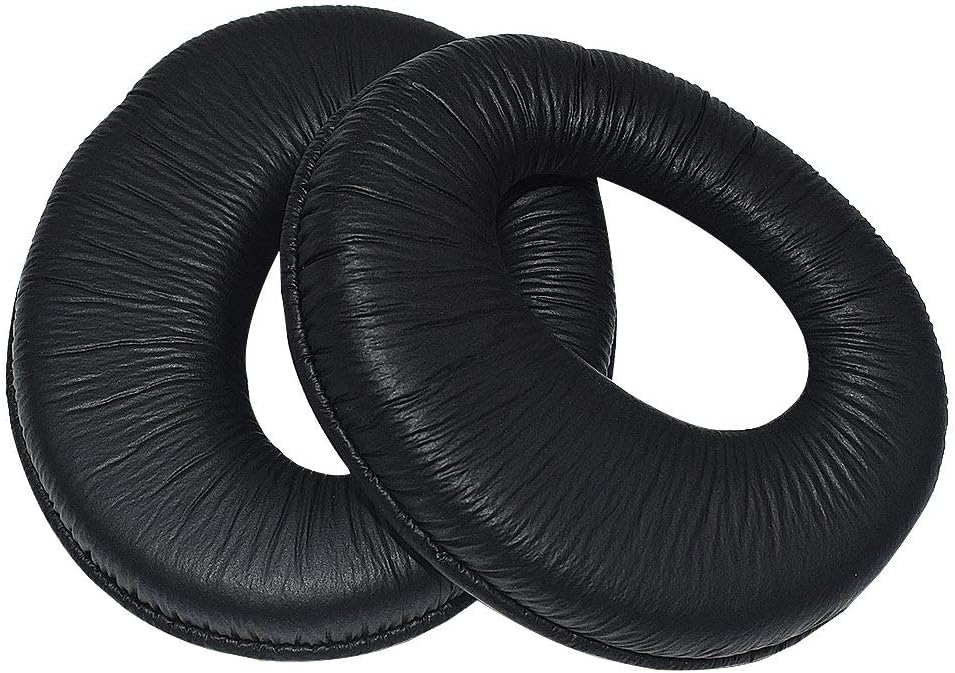 Lowpricenice Black Replacement Earpads Ear Pads Cushions Compatible For SONY MDR-RF970R MDR-RF-925Rk