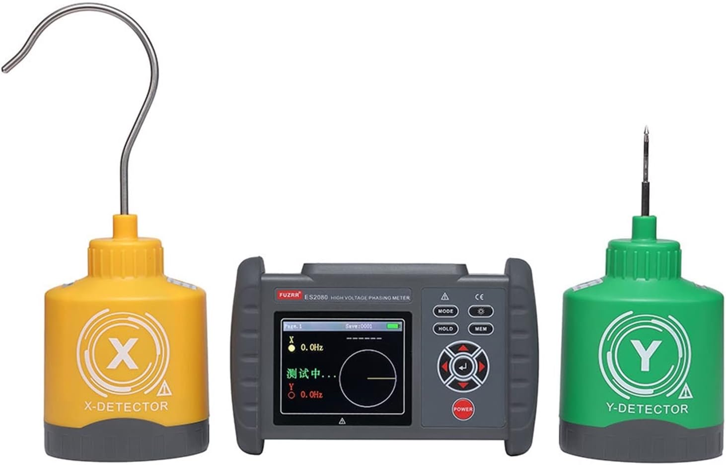 Insulation Resistance Tester, 550kV High Voltage Nuclear Phase Instrument Frequency Measurement Table Phase Tester Phonetic Phase Voltage Test Function ES2080