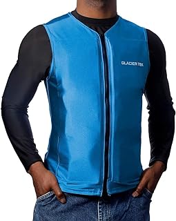 Glacier Tek Flex Cool Vest with Nontoxic Cooling Packs