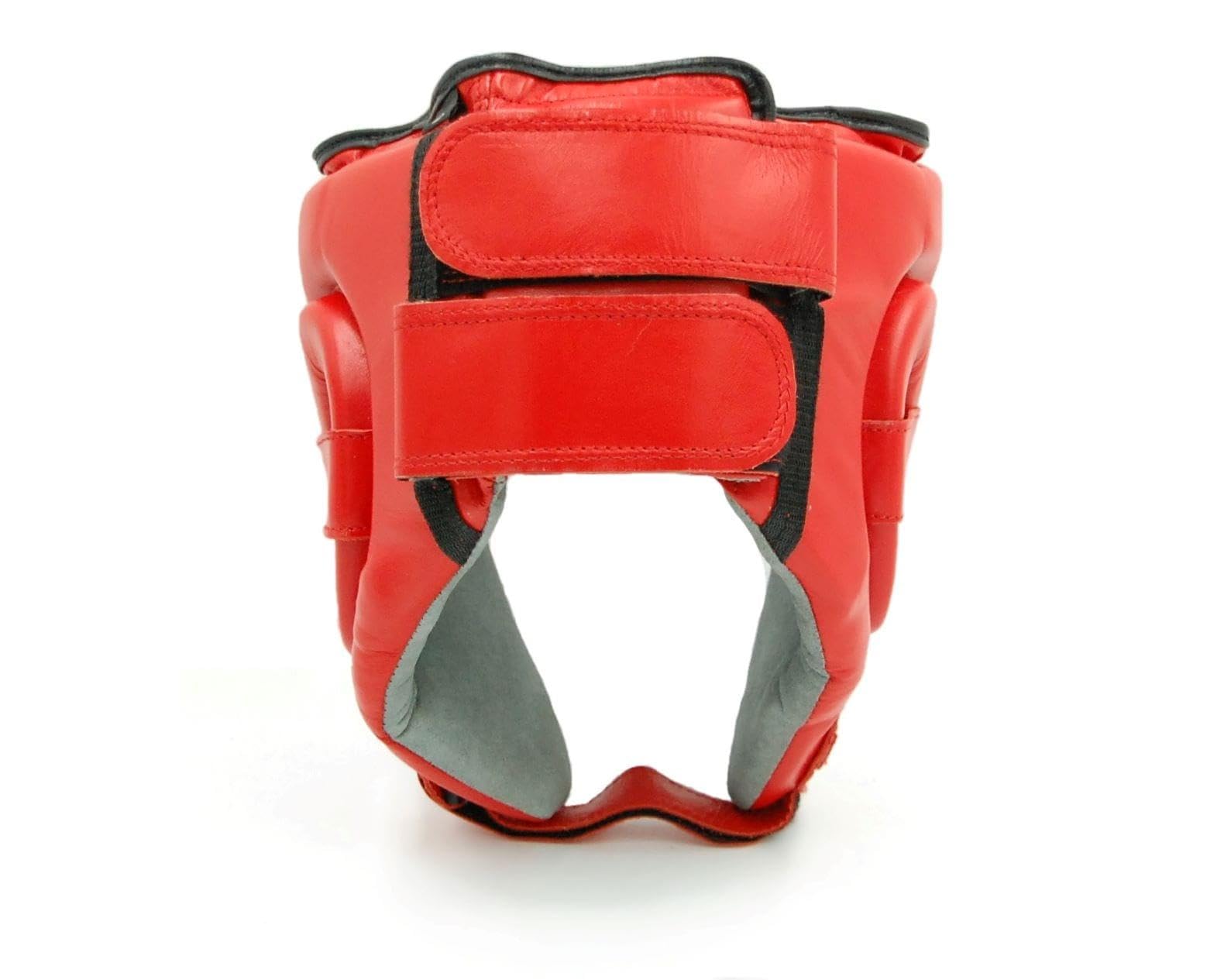 Kask bokserski meczowy ze skóry naturalnej Pro Evolution L